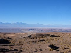 02-View of the Atacama dessert with the high Andes in the background